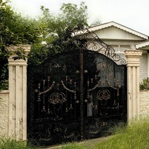 درب مدل پیچک با طراحی طبیعی