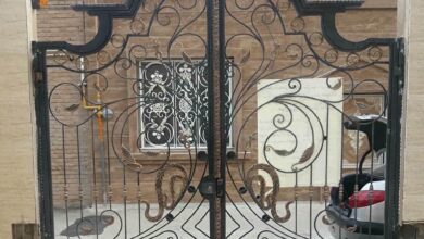 جک درب پارکینگ در مریوان