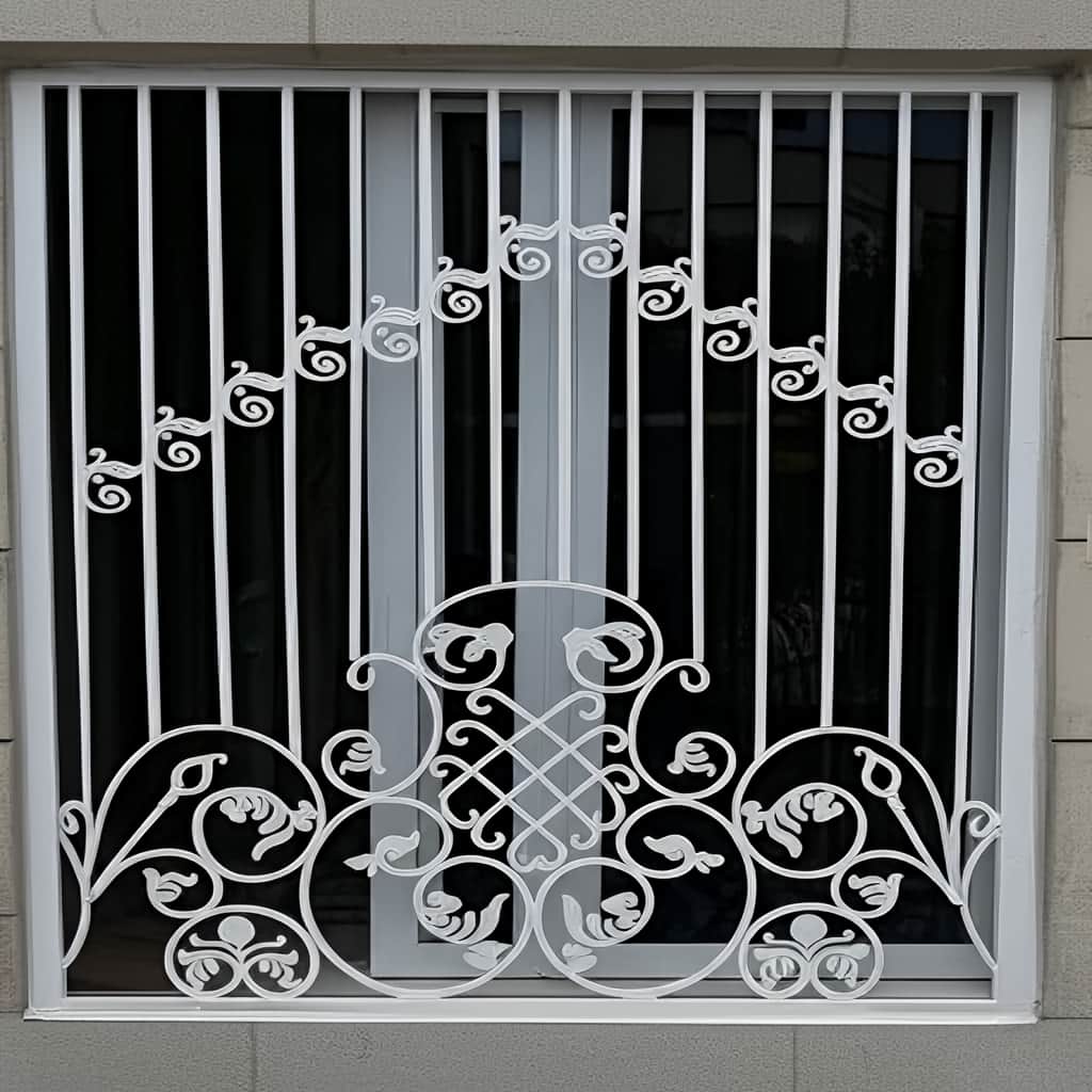 خرید حفاظ پنجره مدرن هندسی در کردان