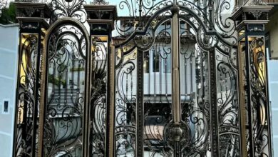 درب حیاط ویلایی در مهرشهر کرج