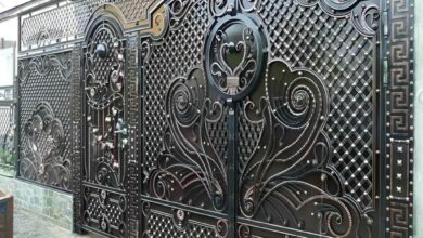 درب حیاط ویلایی در سبزوار
