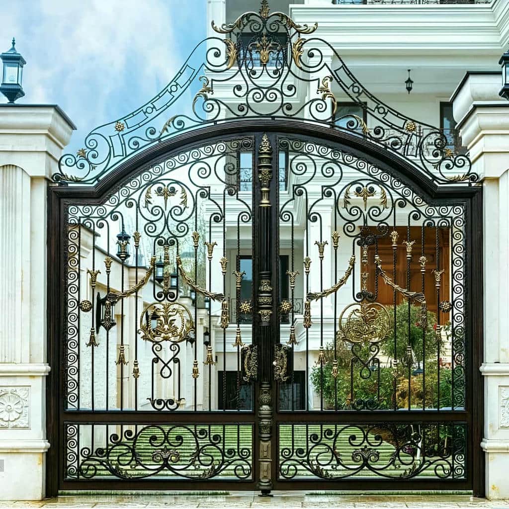 قیمت درب حیاط ویلایی مدرن مینیمال در شهریار