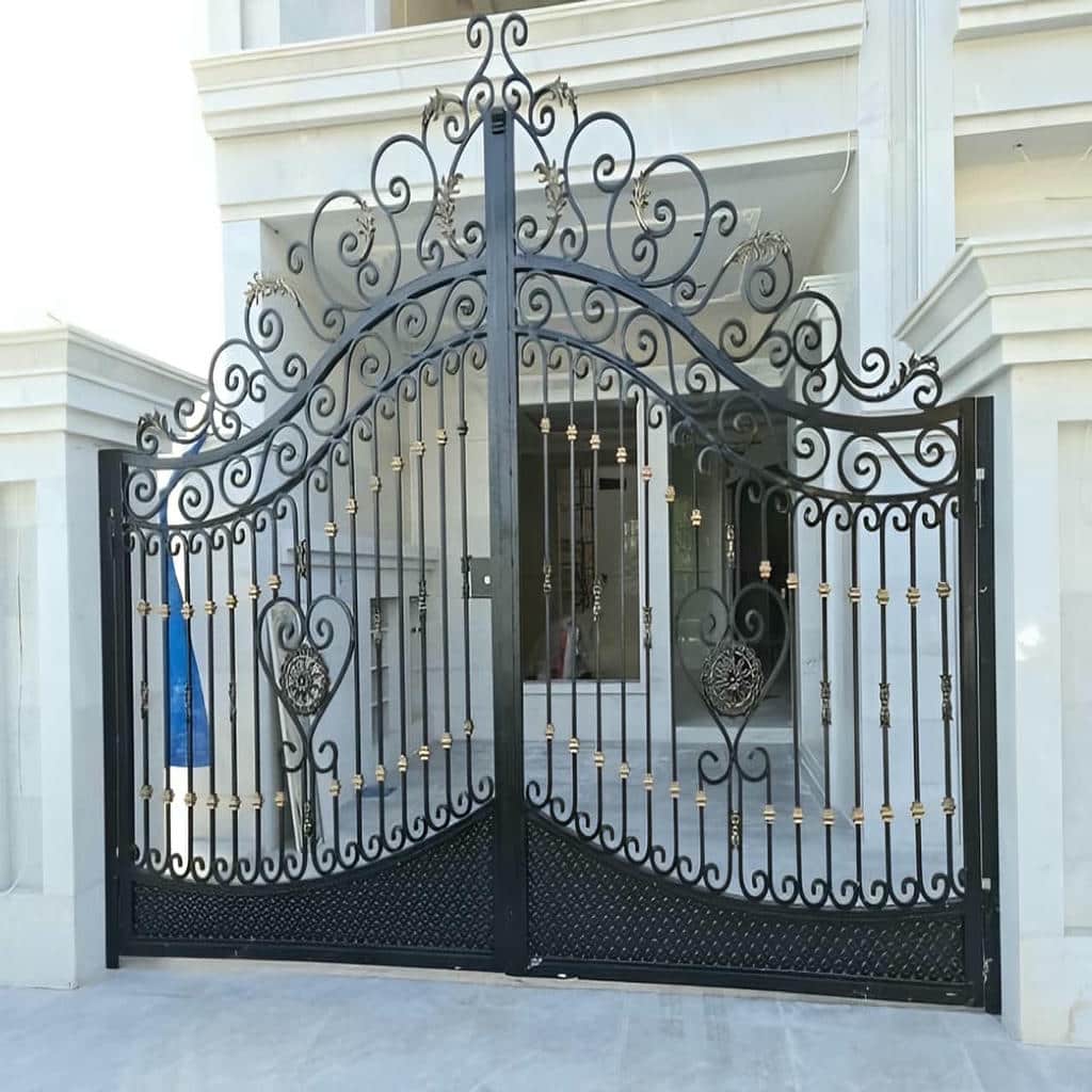 خرید درب حیاط ویلایی ضدزنگ در ارومیه