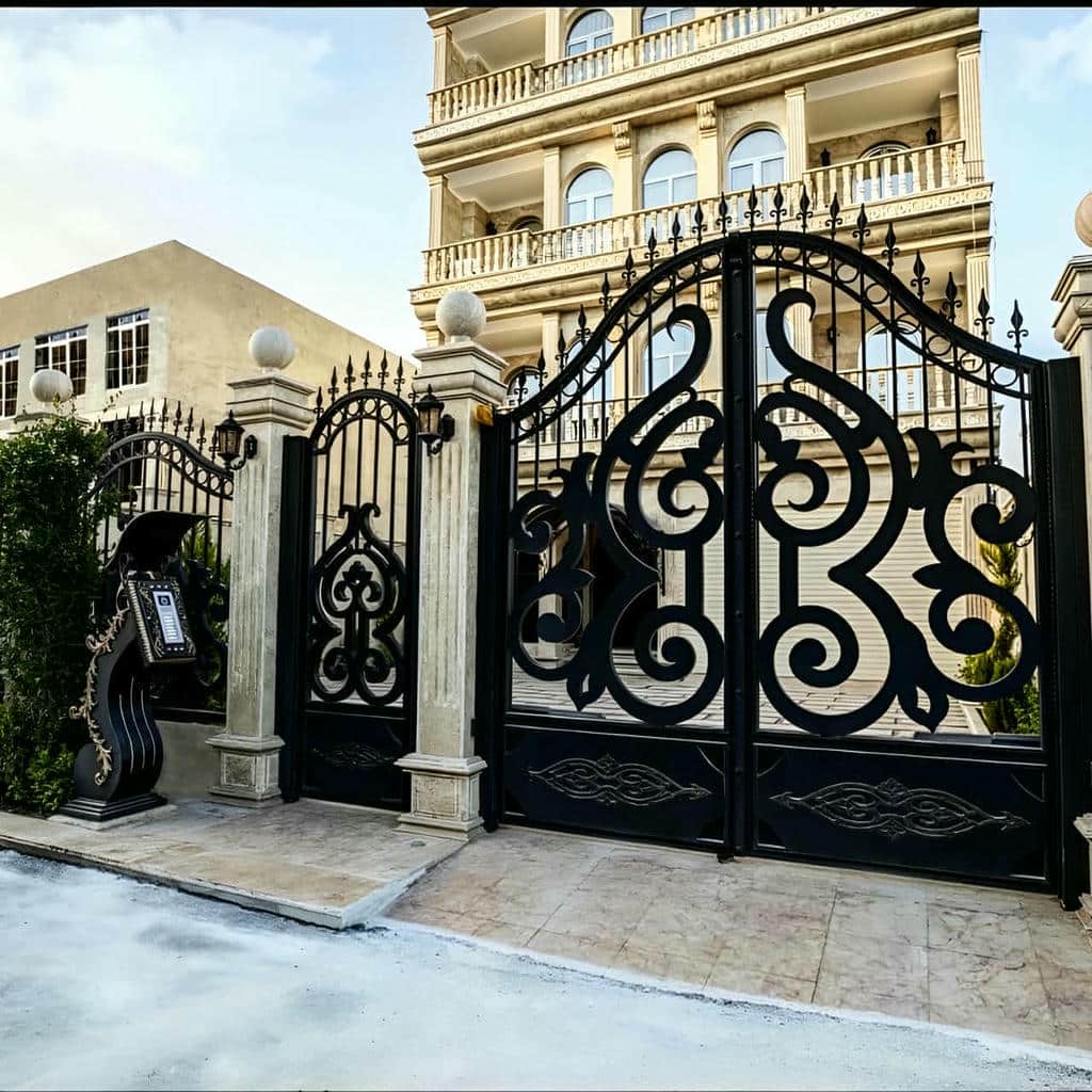 قیمت درب حیاط ویلایی سفارشی در استان گیلان