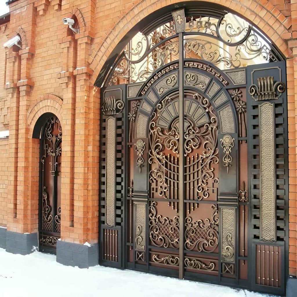 قیمت درب حیاط ویلایی مدرن مینیمال در بابل
