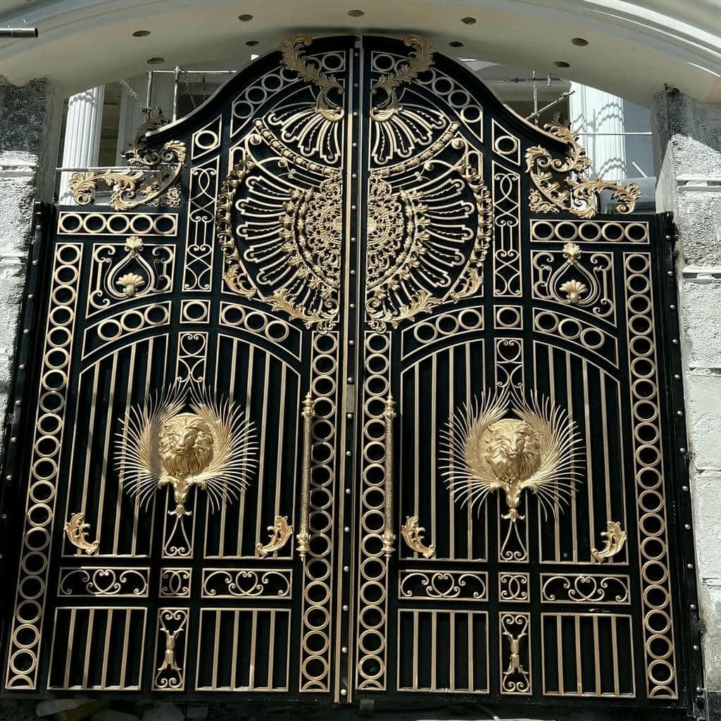 خرید درب حیاط ویلایی فرفورژه در اشتهارد