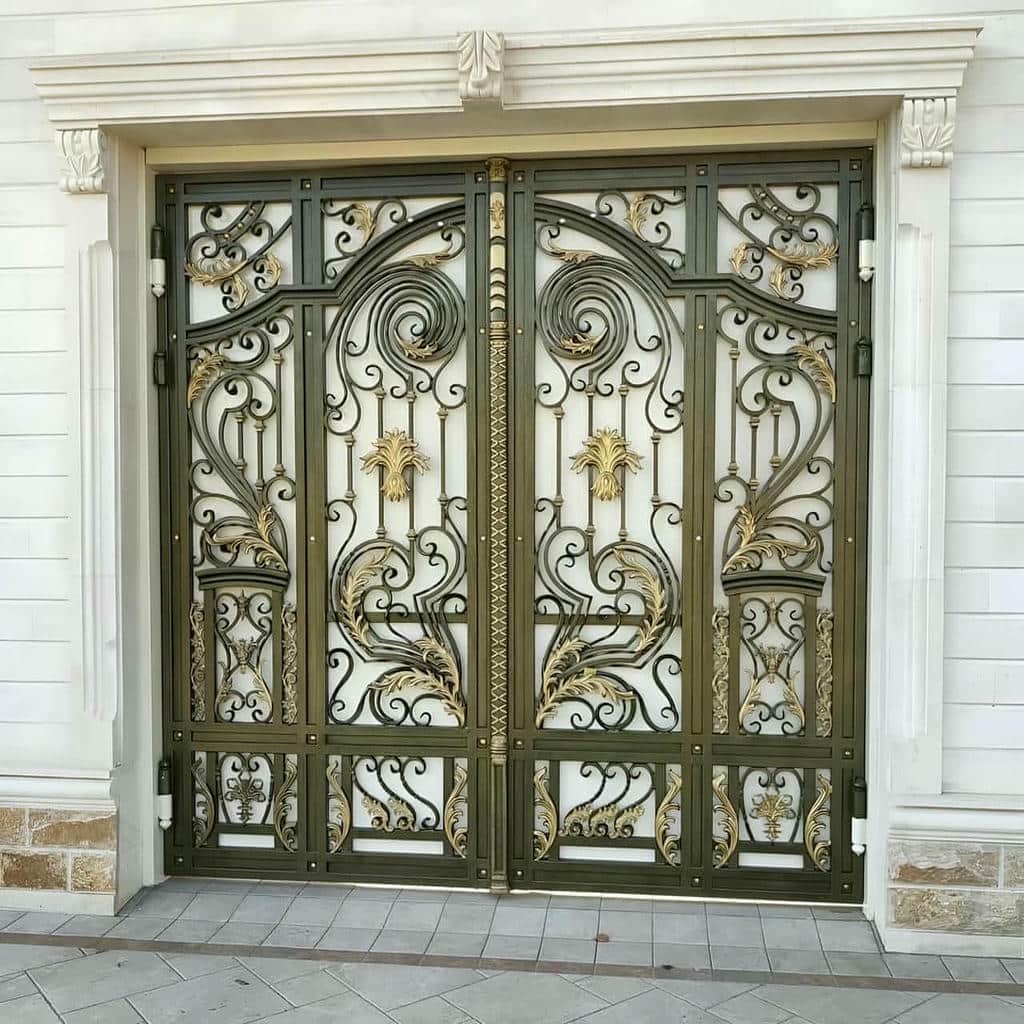خرید درب حیاط ویلایی کوره ای در بندر بوشهر