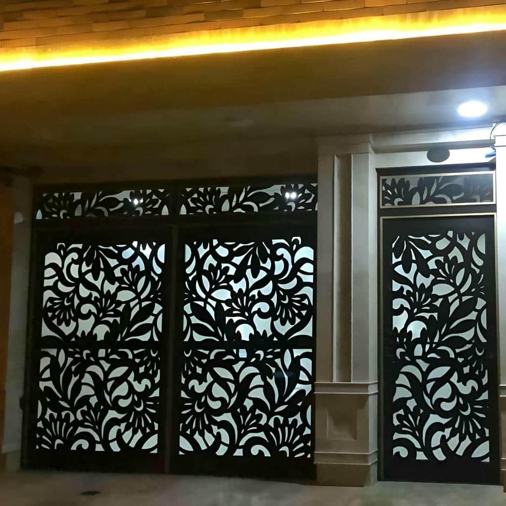 خرید درب حیاط ویلایی کوره ای در رشت