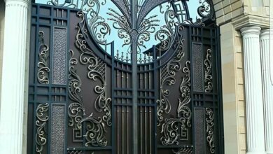 درب حیاط ویلایی در فردیس کرج