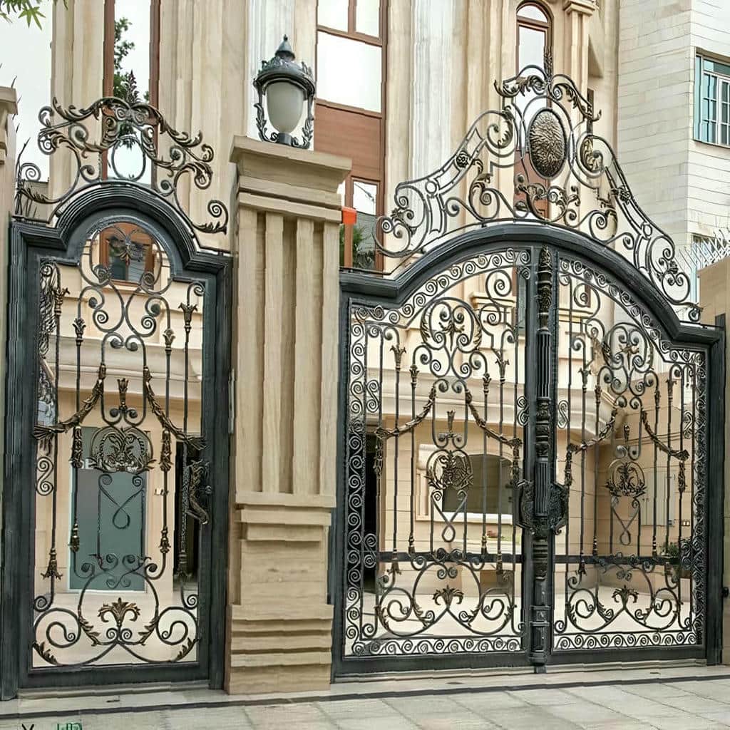 قیمت درب حیاط ویلایی مدرن مینیمال در سیرجان