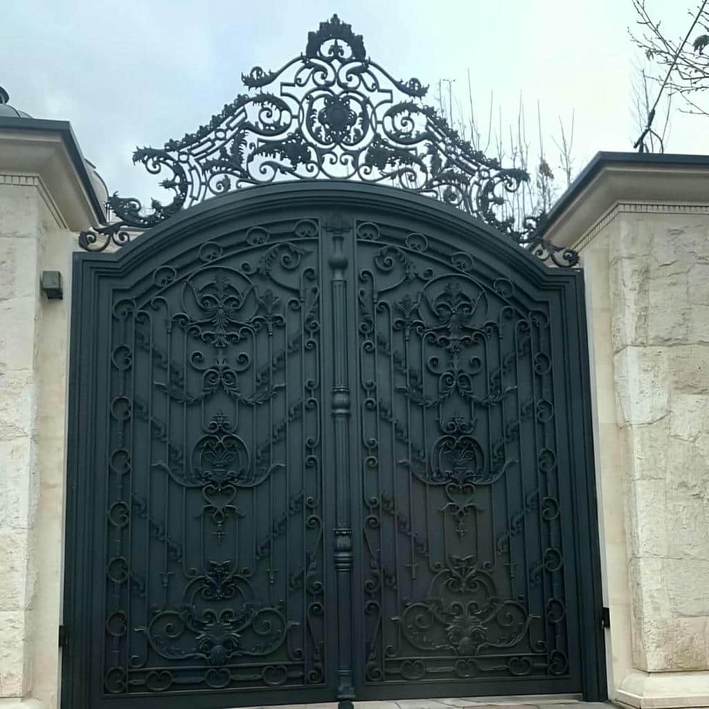 فروش درب حیاط ویلایی رنگ کوره ای در سیرجان