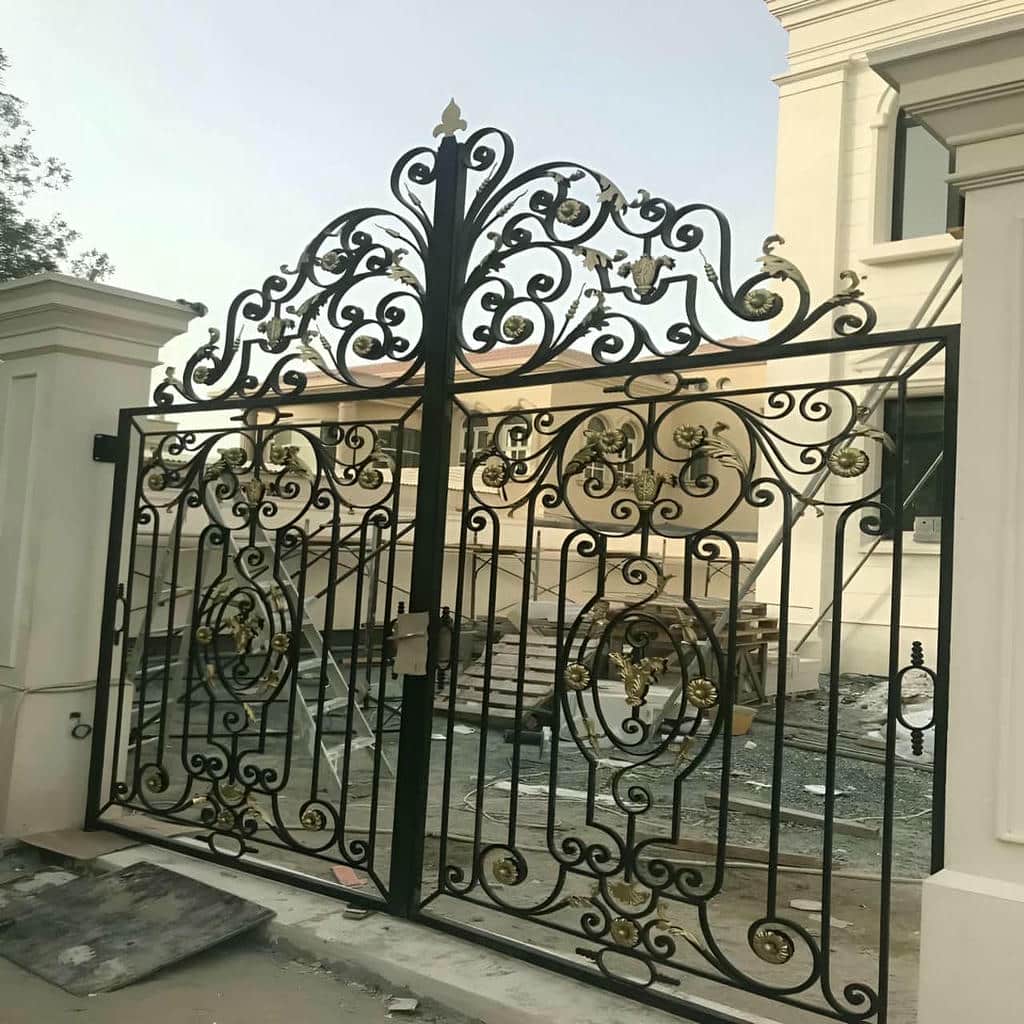 خرید درب حیاط ویلایی ابعاد سفارشی در شهریار