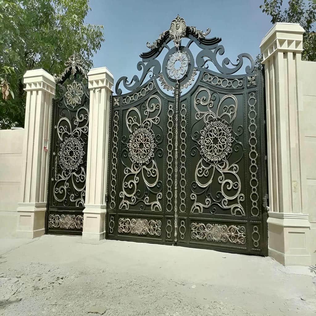 درب حیاط ویلایی در رشت