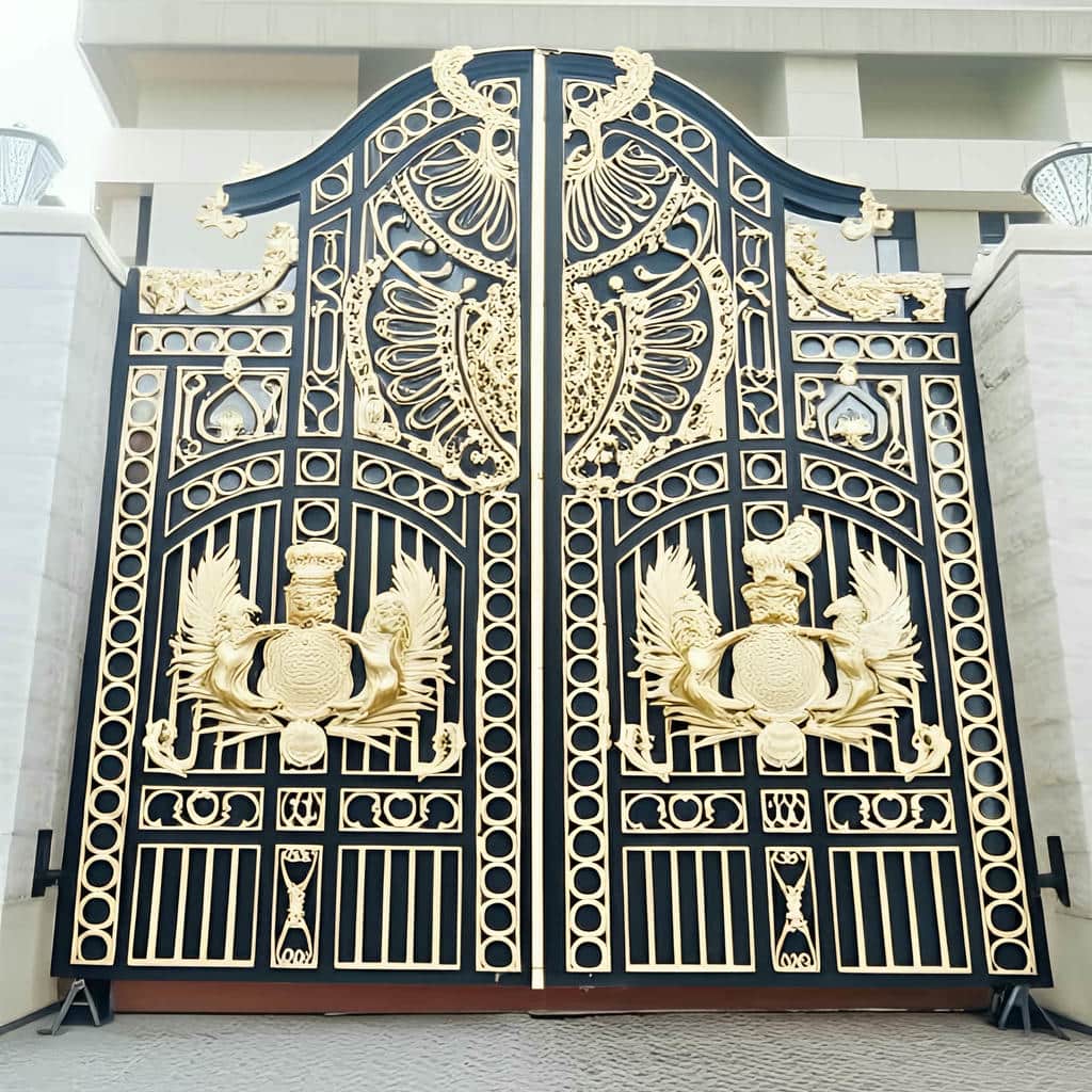 قیمت درب حیاط ویلایی مدرن مینیمال در کردان