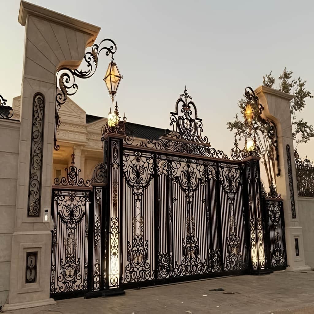 قیمت درب حیاط ویلایی یراق تقویت شده در سبزوار