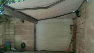 سایبان برقی در مریوان