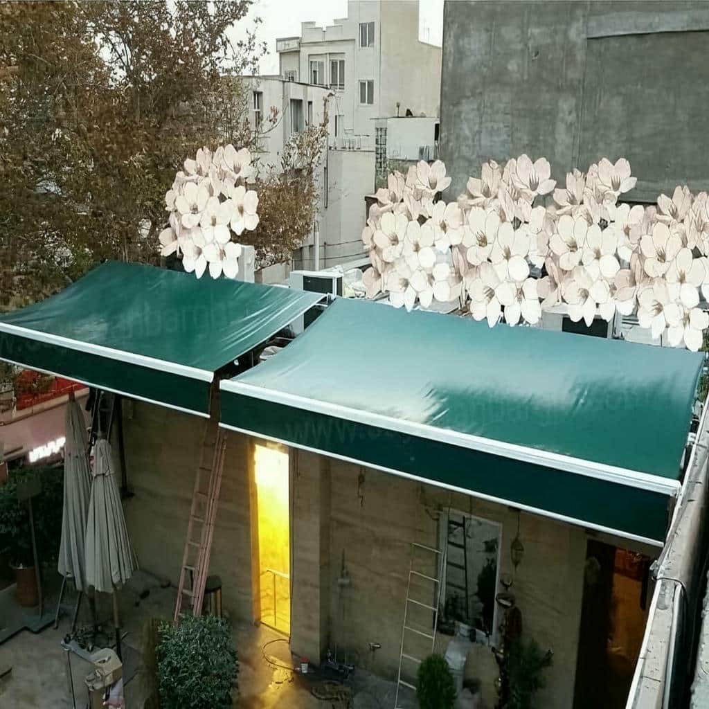 قیمت سایبان برقی مغازه در تهران