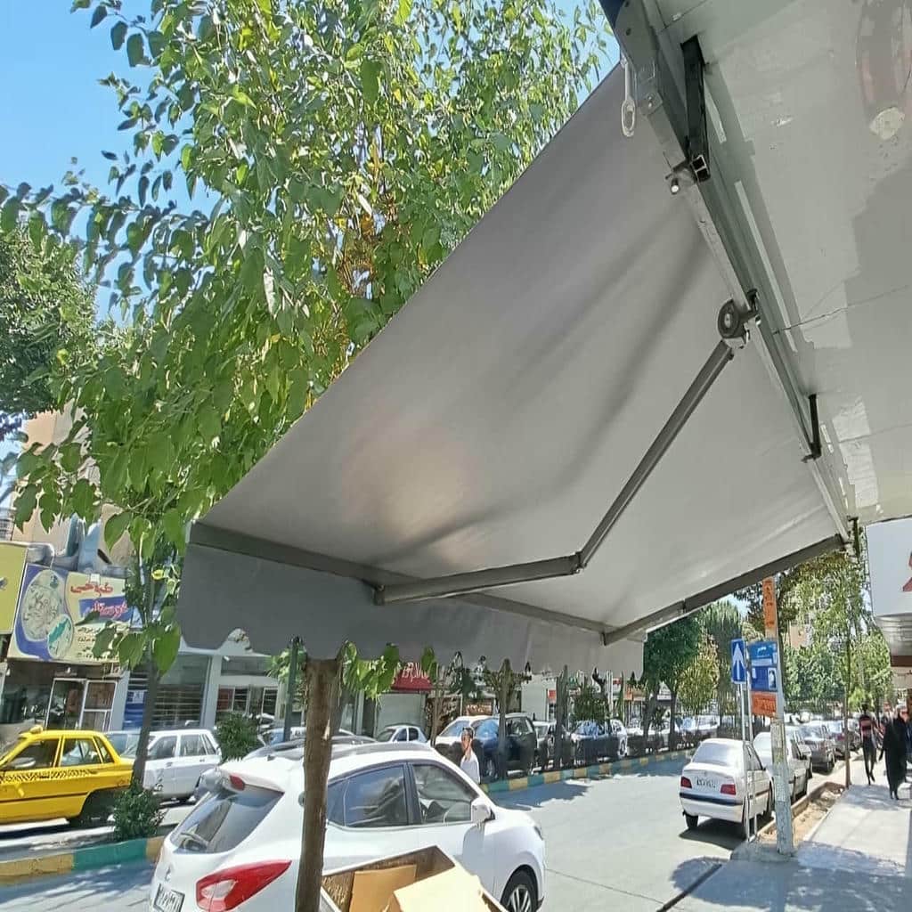 کارخانه سایبان برقی موتور برقی در کرمانشاه