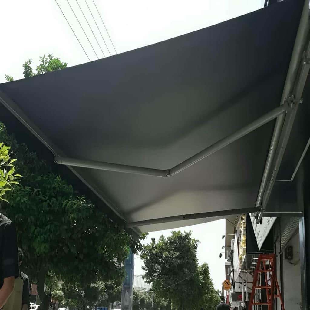 کارخانه سایبان برقی موتور برقی در یاسوج