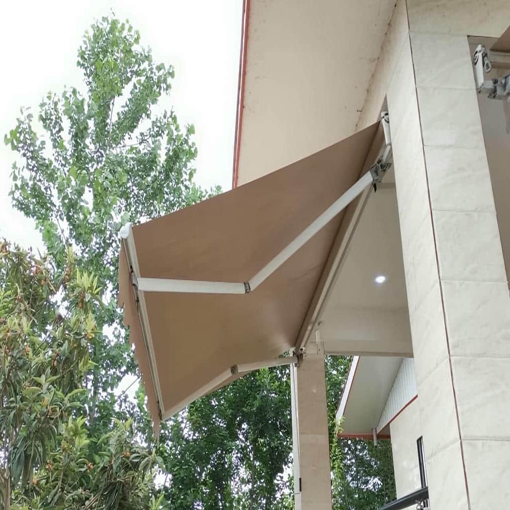 نصب سایبان برقی ضدآب در اهواز