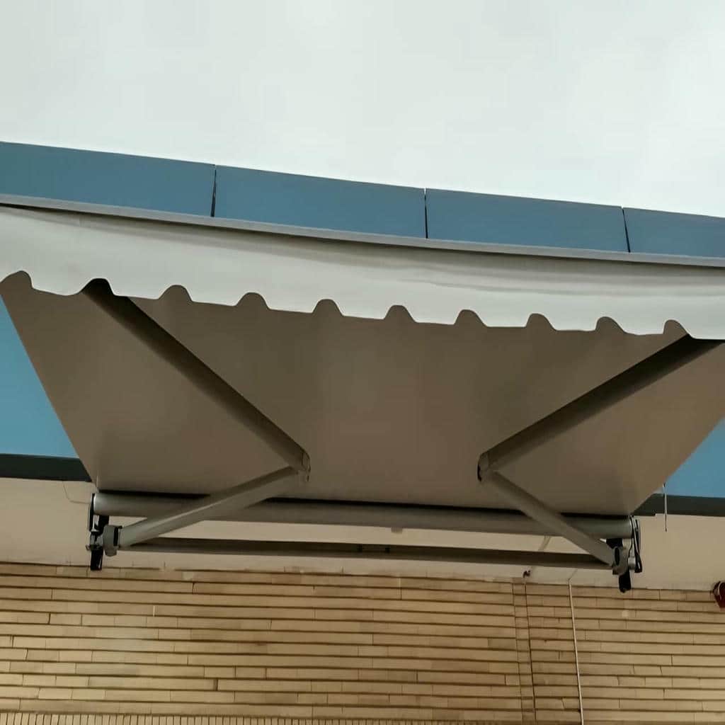 خرید سایبان برقی پارچه ضد UV در کرمانشاه