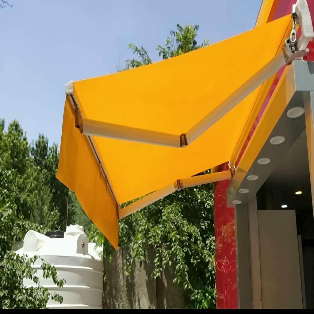 نصب سایبان برقی ضدآب در کرمانشاه