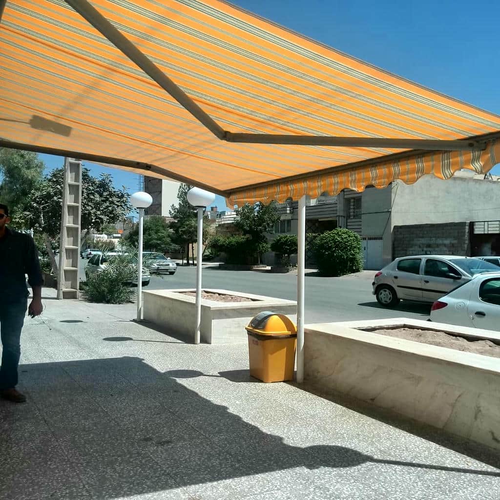 نصب سایبان برقی ضد UV در مریوان