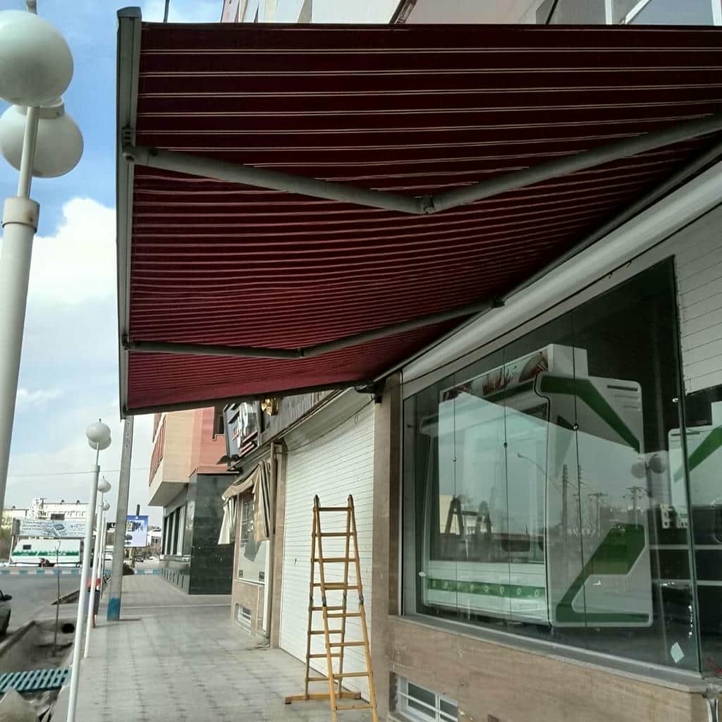 کارخانه سایبان برقی موتور برقی در کاشان
