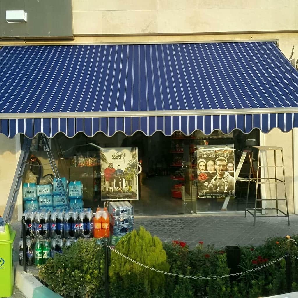 خرید سایبان برقی پارچه ضد UV در رفسنجان