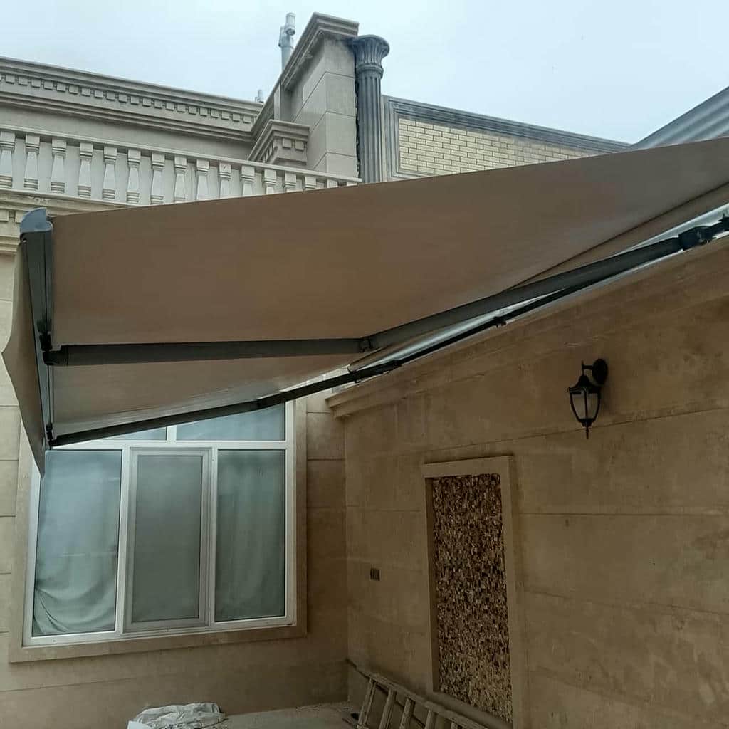 سایبان برقی در شیراز