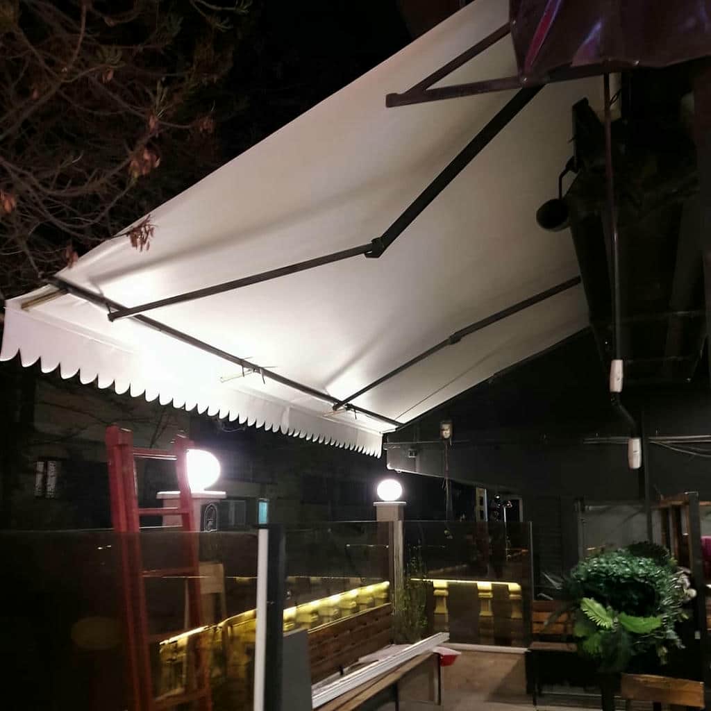 نصب سایبان برقی ضد UV در شیراز