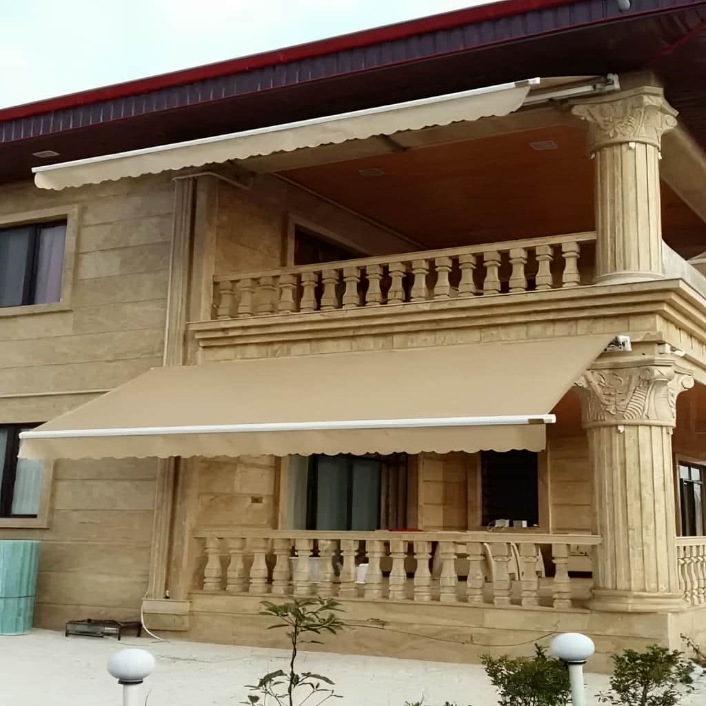 فروش سایبان برقی اتوماتیک در بندر لنگه