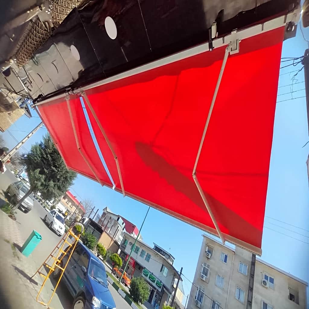 خرید سایبان برقی پارچه ضد UV در نسیم شهر