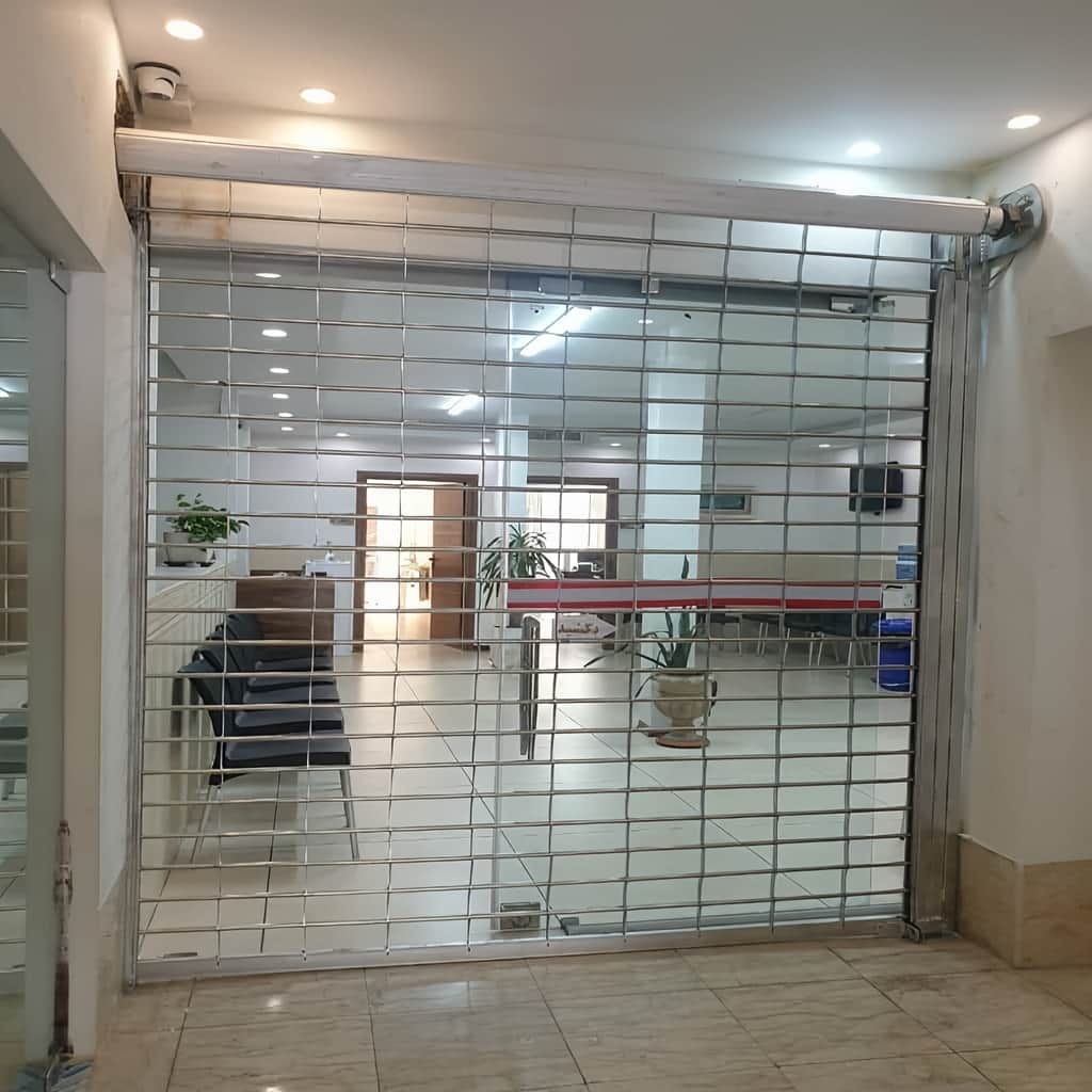 خرید کرکره برقی پارکینگ در فشم