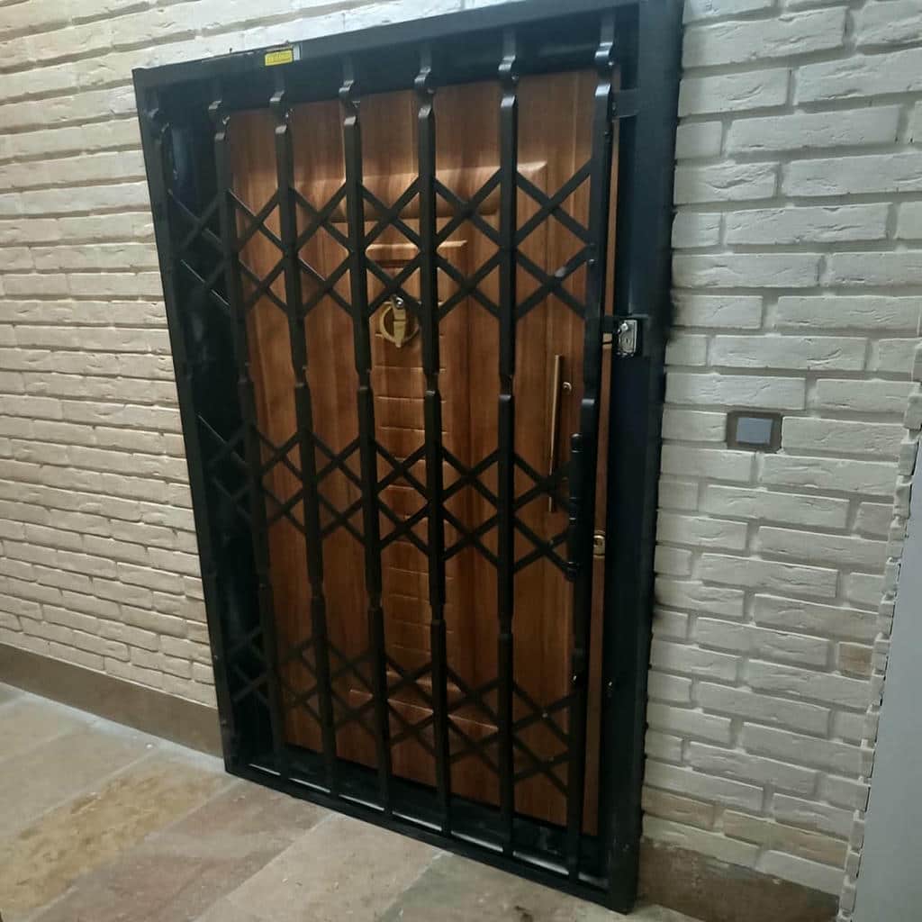 خرید درب آکاردئونی فلزی دوگل در ساری