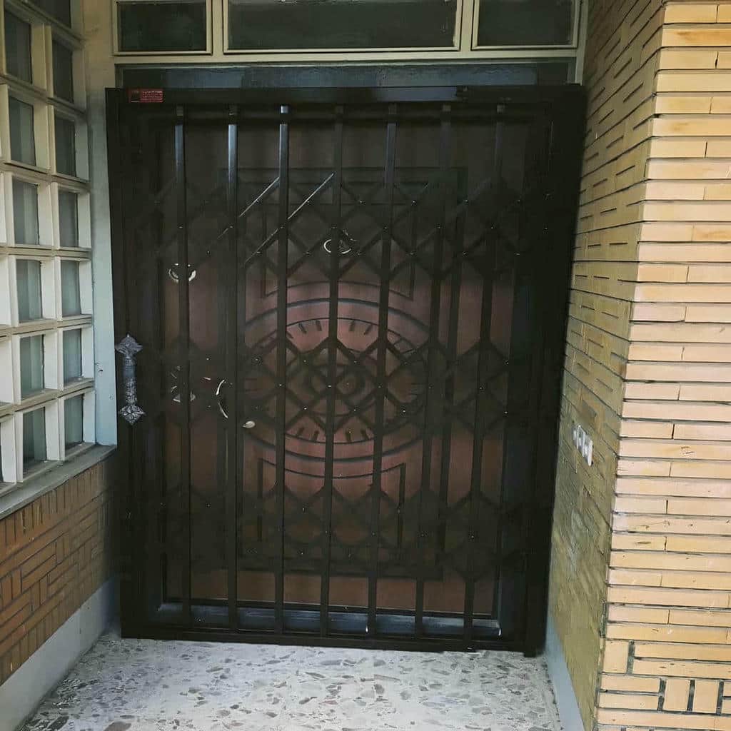 درب آکاردئونی فلزی در مهرشهر کرج