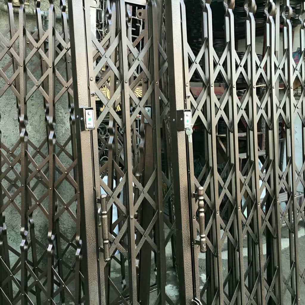 قیمت درب آکاردئونی فلزی ساخت سفارشی در اشتهارد