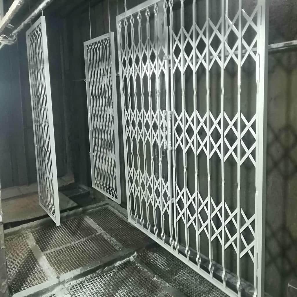 خرید درب آکاردئونی فلزی قفل مخفی در بندر دیلم
