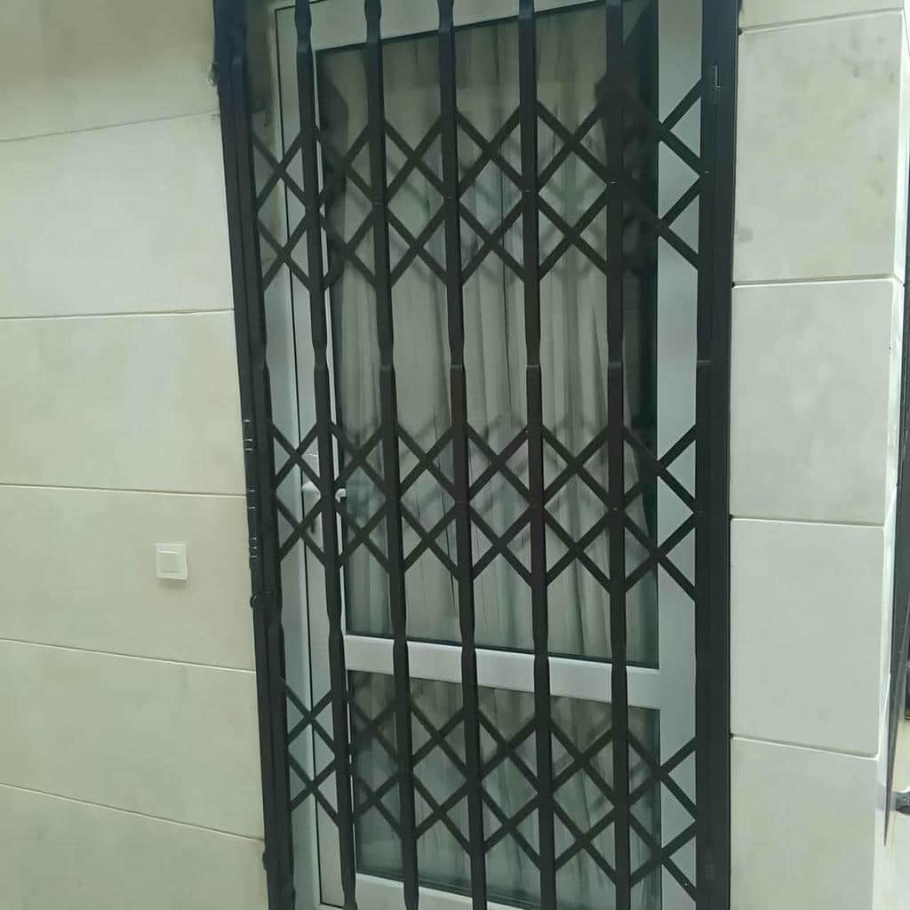 خرید درب آکاردئونی فلزی دوگل در ایلام