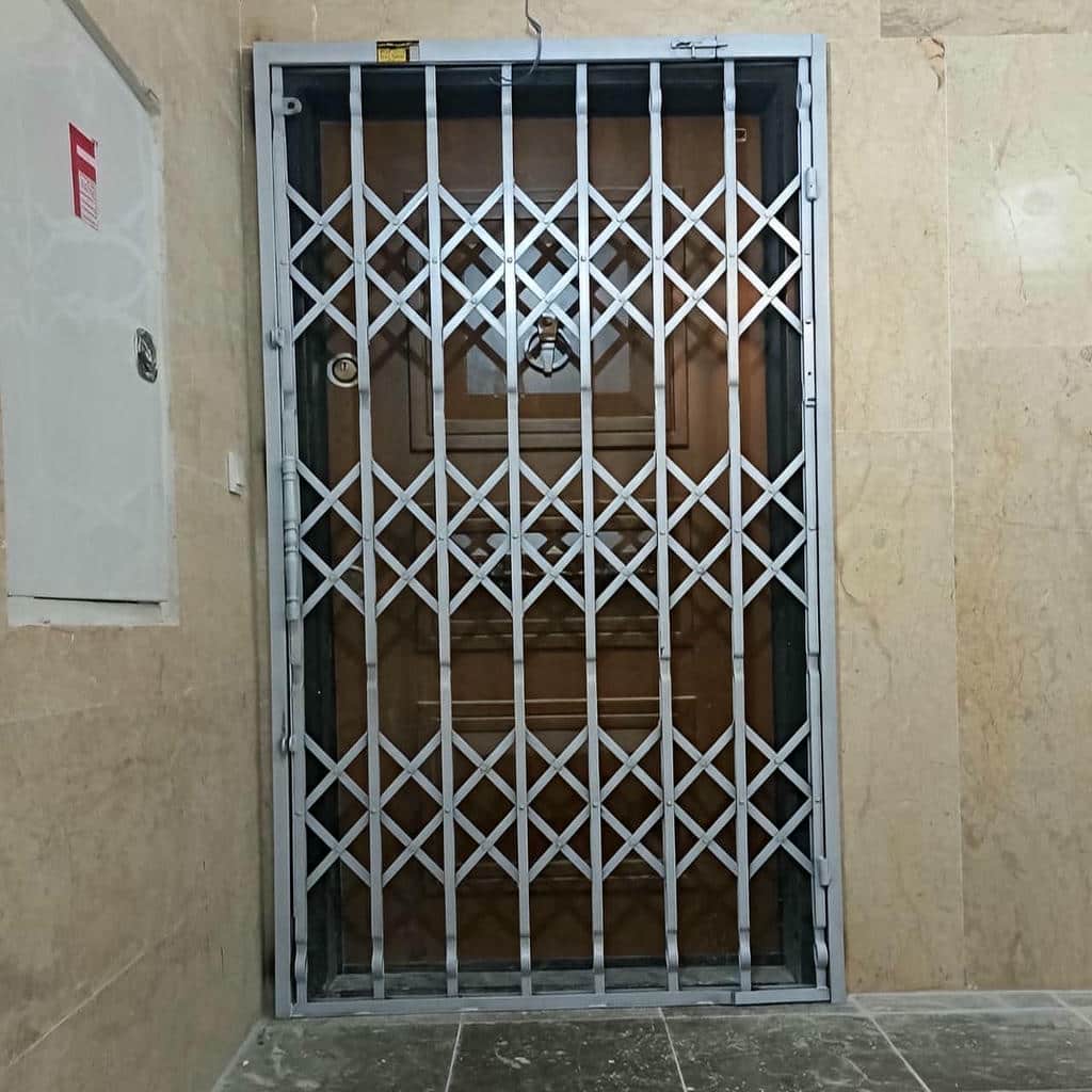 قیمت درب آکاردئونی فلزی سه گل در کردان