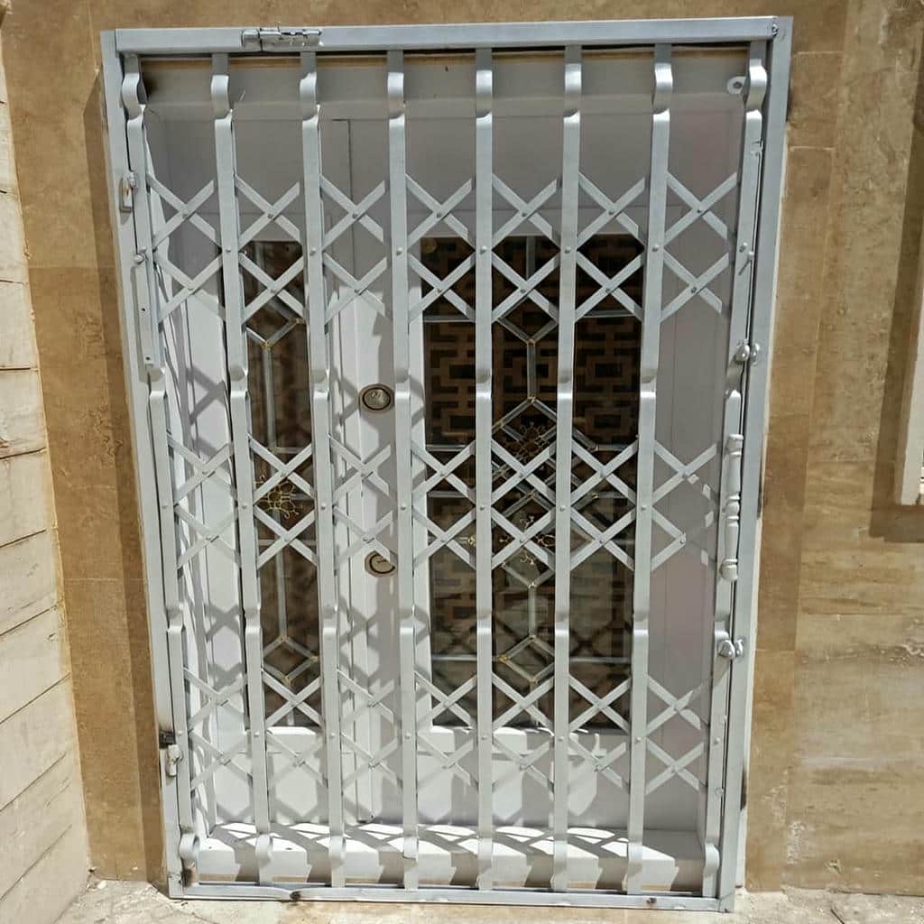 خرید درب آکاردئونی فلزی دوگل در یاسوج