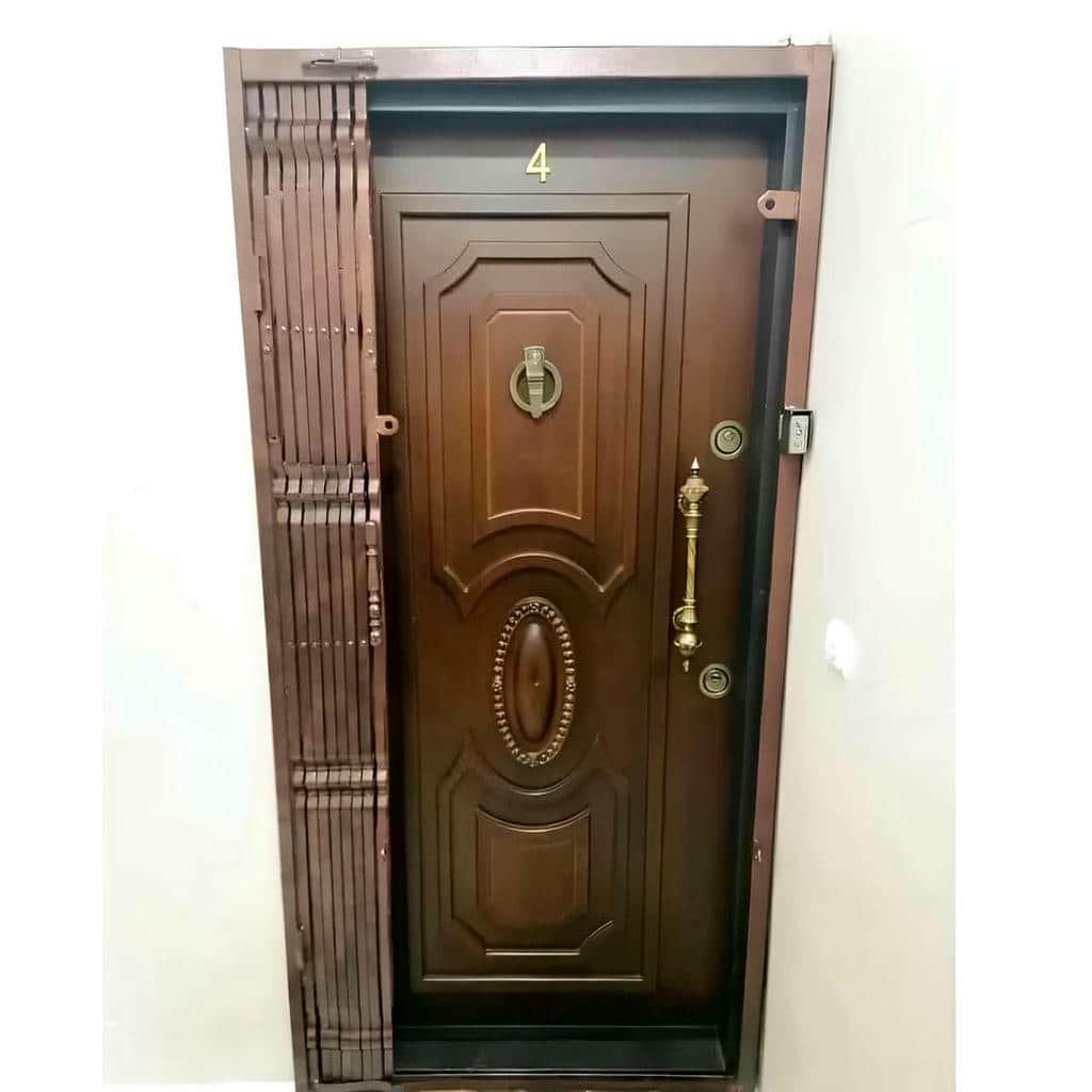 خرید درب آکاردئونی فلزی قفل مخفی در پردیس