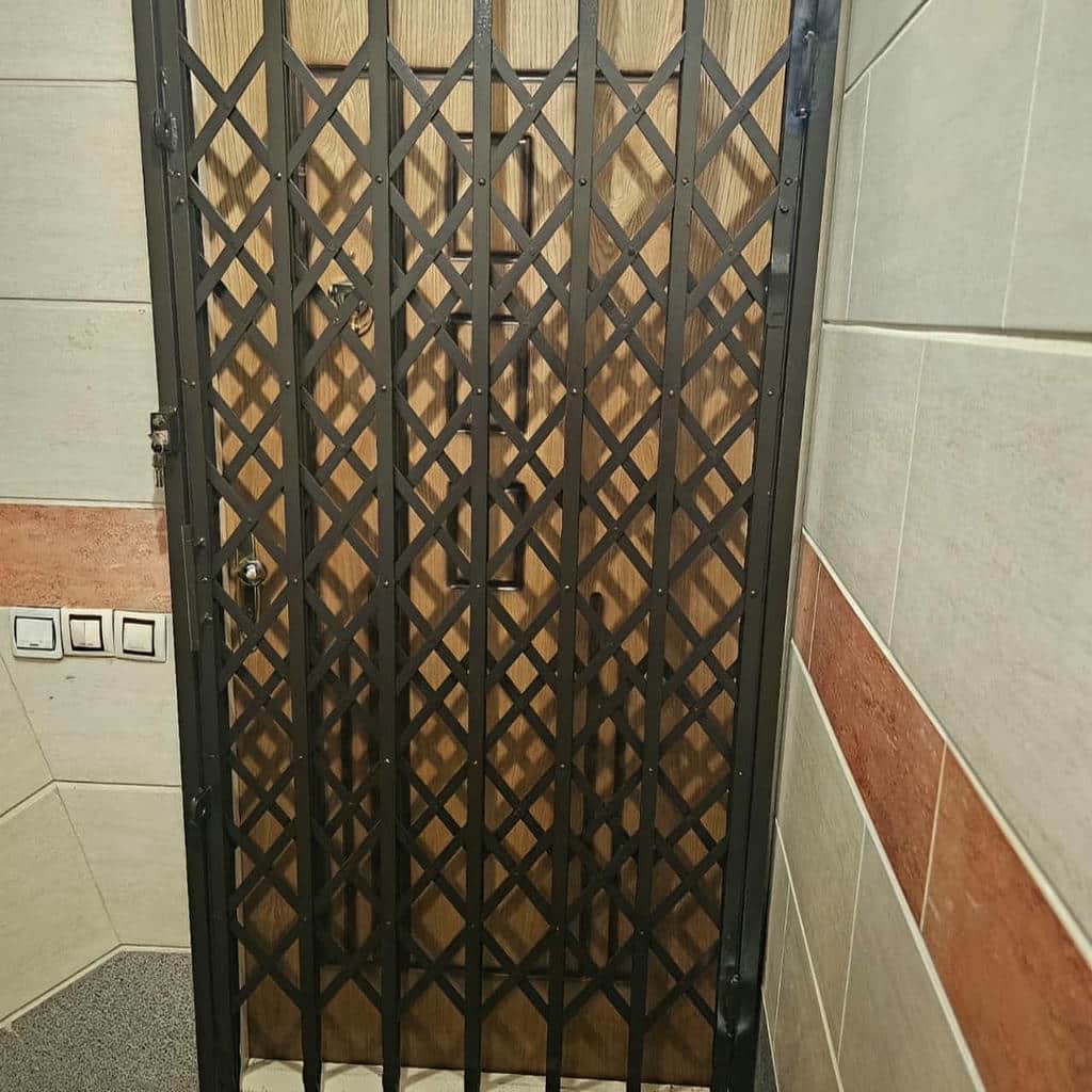 کارخانه درب آکاردئونی فلزی پروفیل سنگین در ملارد