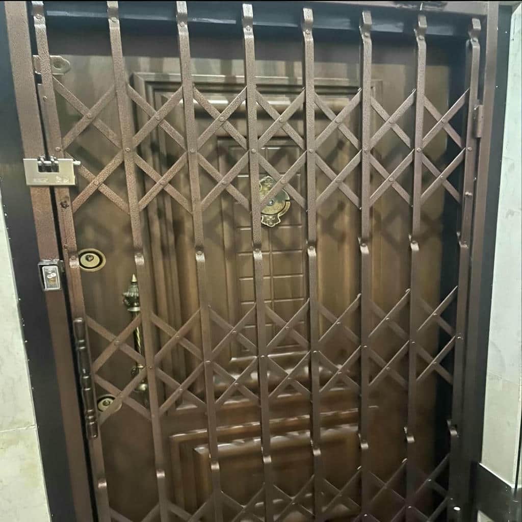 کارخانه درب آکاردئونی فلزی پروفیل سنگین در کردان