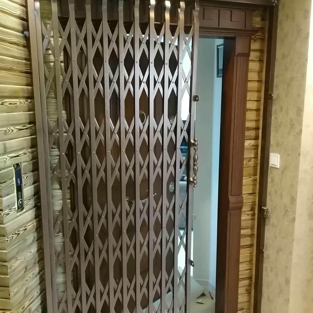 خرید درب آکاردئونی فلزی دوگل در زاهدان
