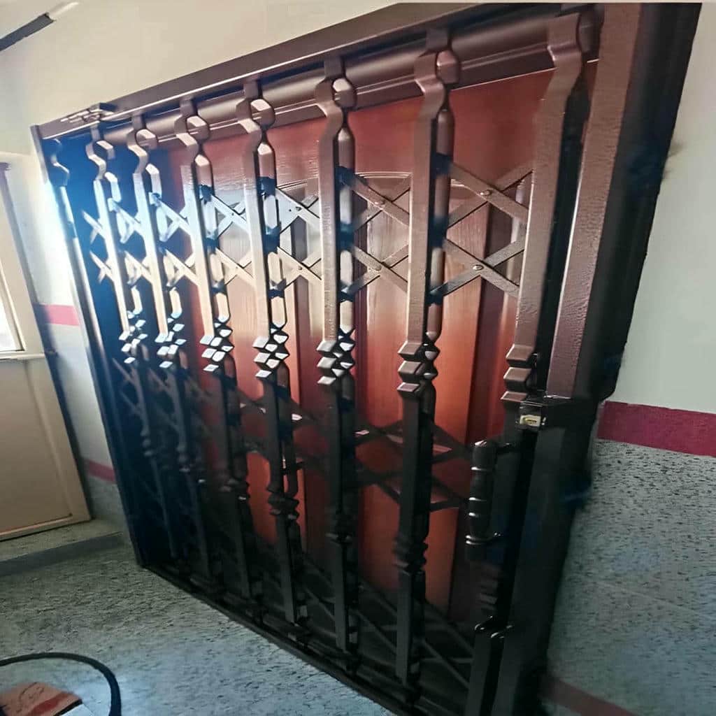 خرید درب آکاردئونی فلزی دوگل در چابهار