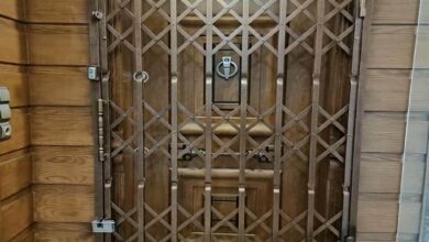 درب آکاردئونی فلزی در بندرعباس