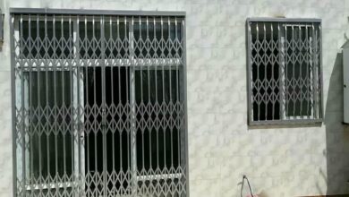 درب آکاردئونی فلزی در پرند