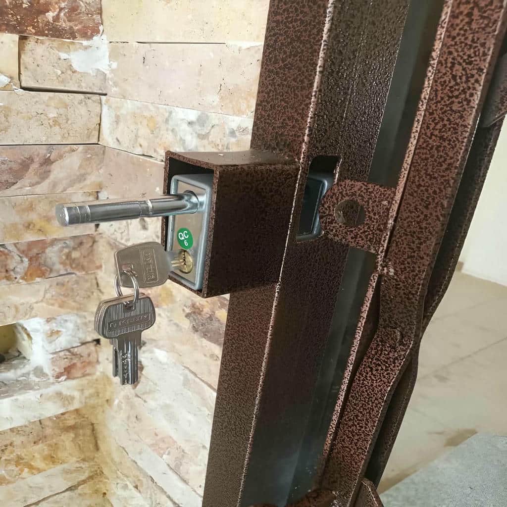 خرید درب آکاردئونی فلزی دوگل در بندر انزلی