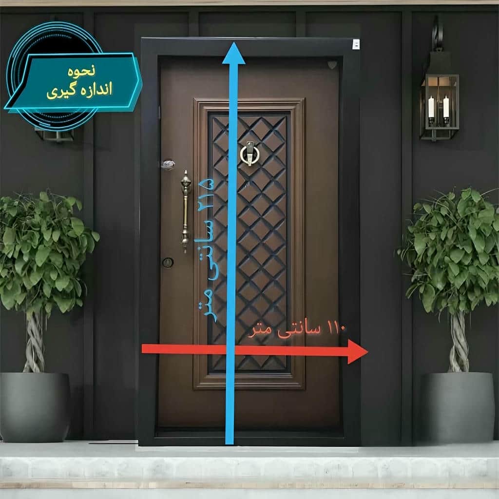 خرید درب آکاردئونی فلزی دوگل در ملارد